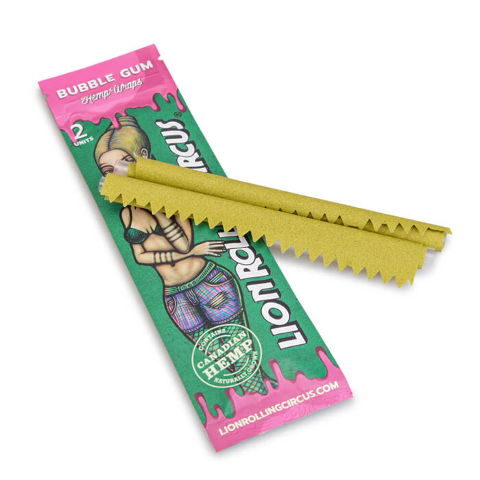 Blunt Lion Rolling Circus Chiclete (Sem Tabaco) - Caixa com 25