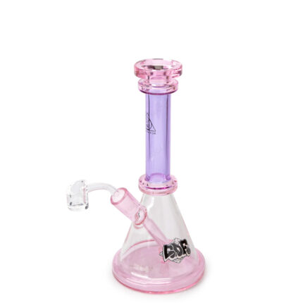 Bong de Vidro Squadafum Cyclone 7018 - Rosa e Roxo