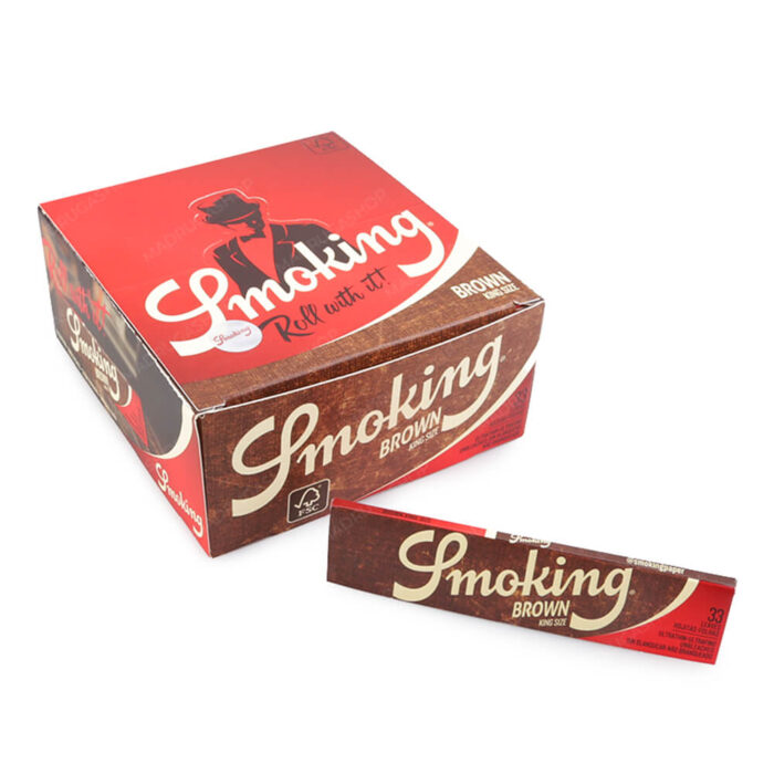 Seda Smoking Brown King Size (Display com 50)