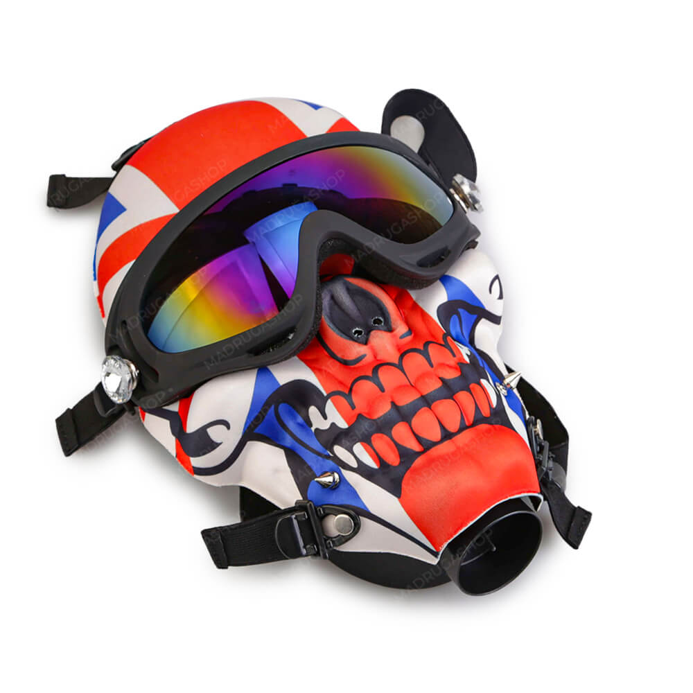 Bong de Acrílico com Máscara Mask - Inglaterra