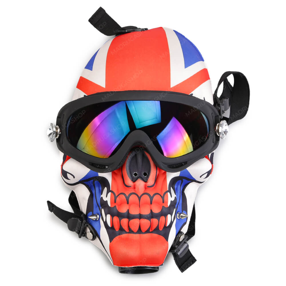 Bong de Acrílico com Máscara Mask - Inglaterra